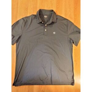 Men's Zelos Navy Blue‎ Short Sleeve Polo Shirt Size L